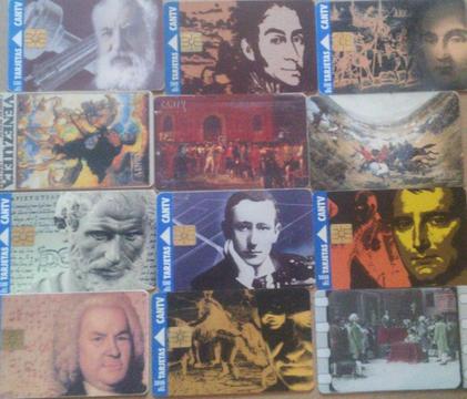 Vendo tarjetas de colección