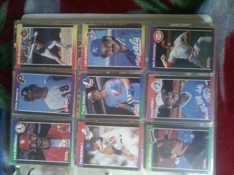 Albun de barajitas de beisbol 88 Al 95
