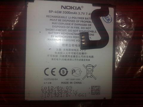 Nokia Lumia 920 Bateria Nueva