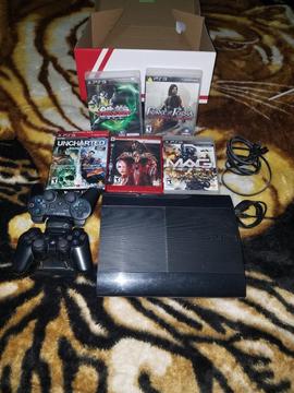 Ps3 de 500gb Co Todos Sus Accesorios