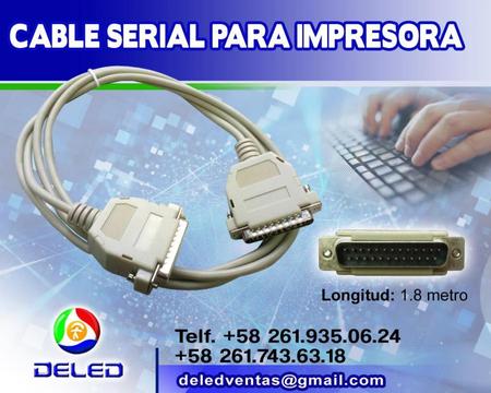 CABLE SERIAL PARA IMPRESORAS