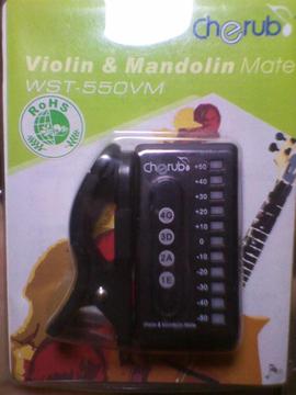 Afinador Especializado Cherub Violin/Mandolina/Instrumentos de Cuerdas