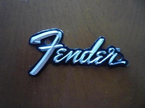 Emblema Logo Fender Original para Amplificador