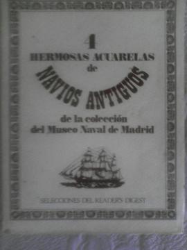 Vendo Hermosas Acuarelas de Navios Antig