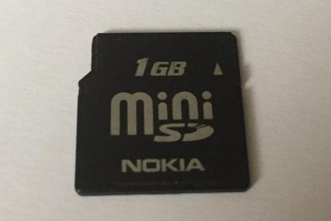 Memoria i GB Mini SD Nokia Original