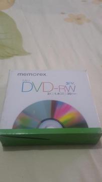 Discos DVD RW