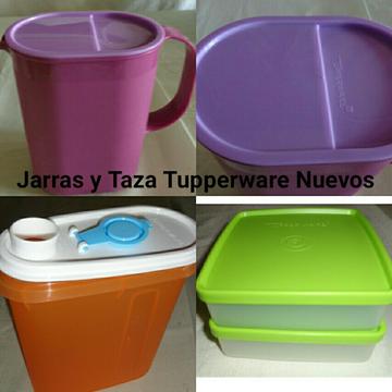 Jarras Y Taza Tupperware Nuevos