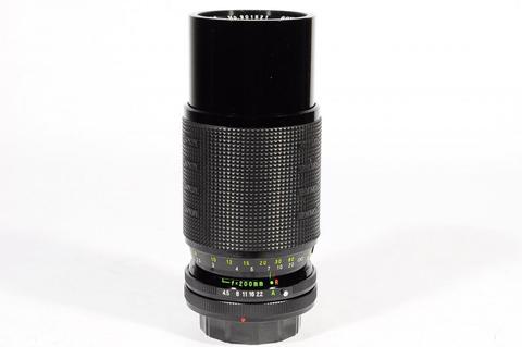 Lente Zoom Canon Rokinon 80 200mm F4.5 Fd Analogico Usado COMO NUEVO, IMPECABLE
