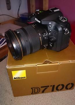 Nikon D7100 camera 18140mm lens