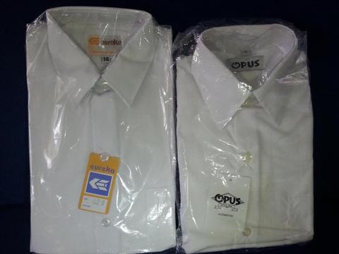 Camisas Colegiales Blancas Talla 14