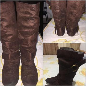 Botas de Gamusa Poco Uso Talla