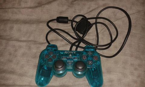 Control de Playstation 2 Azul Usado