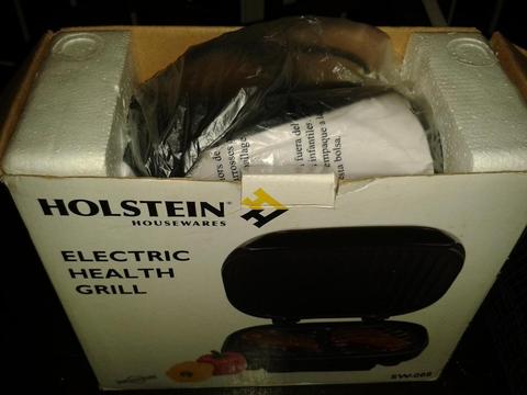 vendo grill electrico caja amarilla nuevo en su caja