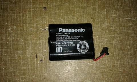 Bateria Teléfono Inalámbrico Panasonic 3.6v 600mah