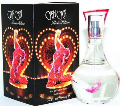 perfume para mujer can can de paris hilton 100 ml 3.4 oz
