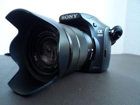 Camara Sony Alpha A3000
