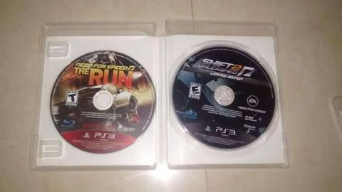 Combo de Need For Speed The Run Y Shift 2 Ps3
