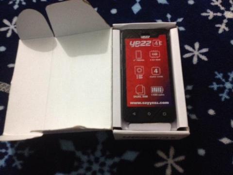 Se vende tlf Yezz 4e4 liberado doble sim