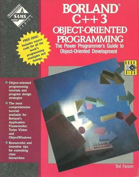 Libro Borland C 3: Object Oriented Programming, editorial Sams