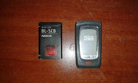 Pila Bl 5 Y Tapa Nokia 2118