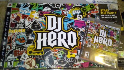 Dj Hero para Ps3 Como Nuevo