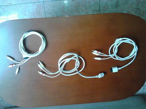Cables Audio y Video Convencional Nintendo Wii Genericos Con Detalles