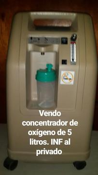 Concentrador de Oxigeno Y Bombona