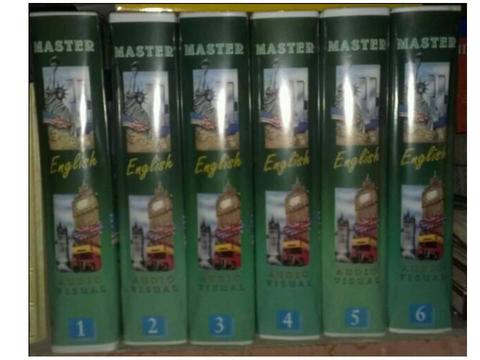 Curso De Inglés Master English Cintas VHS y libros
