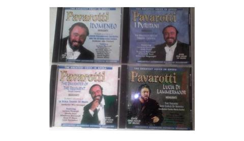 CD 4 Pavarotti Originales Nuevos