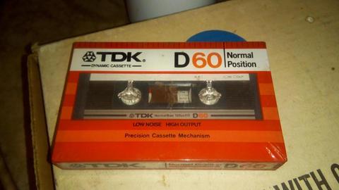 CASSETTES VIRGENES NUEVOS DE PAQUETE