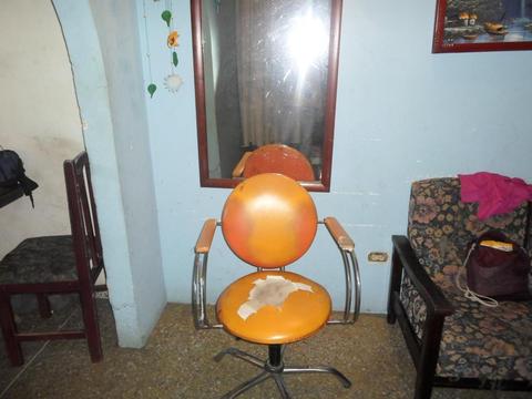 silla de peluqueria usada en buen estado