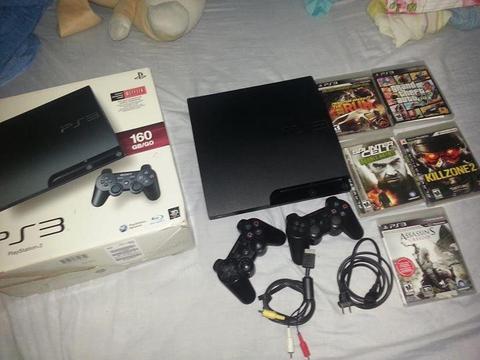 Vendo Ps3 Slim de 160Gb