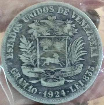 Moneda Antigua de Plata
