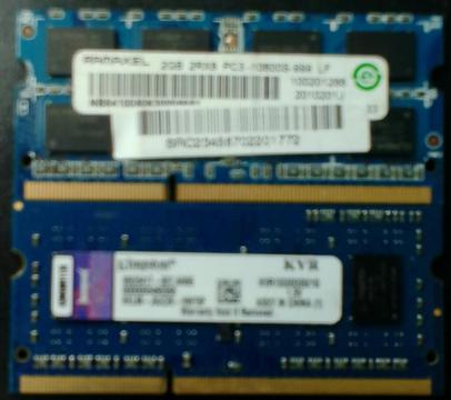 Memoria Ram para Laptop de 1gb Ddr3