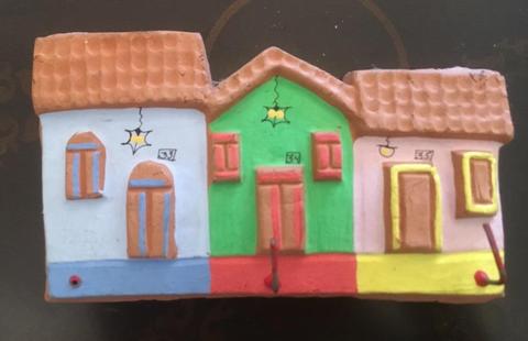 Porta Llaves Artesania Casas