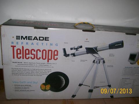 Vendo Telescopio marca MEADE