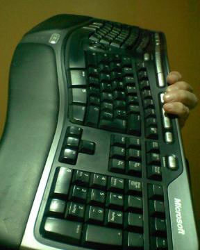 teclado ergonomico 4000 microsoft multigamers