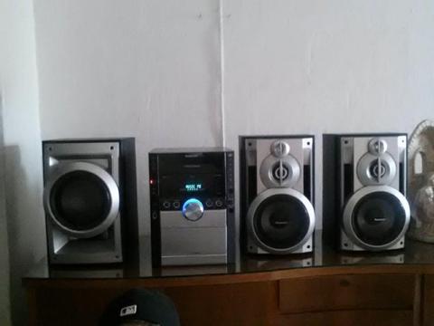 equipo de sonido panasonic