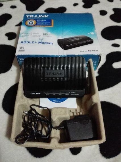 Modem TpLink Td8616 Adsl2 Modem Banda Ancha