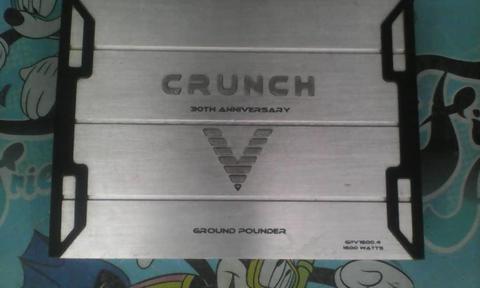 Amplificador crunch 1600 w 4 canales