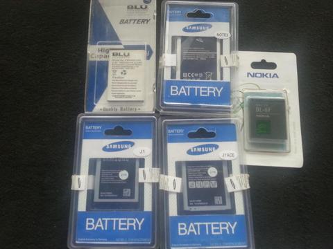 Se vende baterias S3,S4,Mini S4, S5 , J1, J1 Ace, Y300,BL6F, Blu C66140L