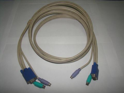 Cable Adaptador Kvm Vga Ps 2 Macho Macho