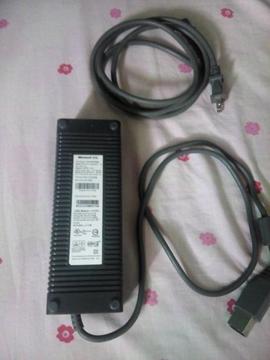 Fuente De Poder Para Xbox 360 Cargador Completo