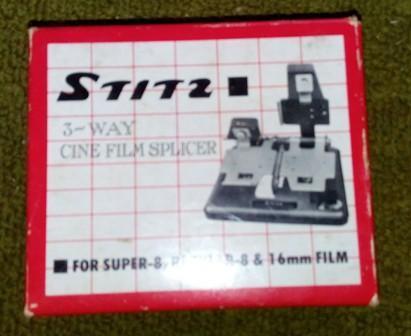 Encoladora películas super 8 16mm