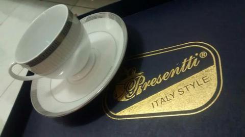 Tazas Presentti Italy Stile Cafe Grande