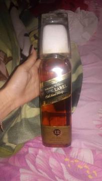 Botella De Whisky Etiqueta Negra 12 Años