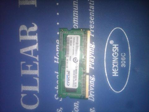 Memoria ram DDR3 2GB