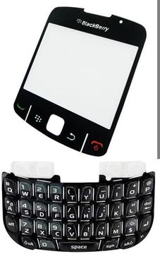 Mica Pantalla Y Teclado Blackberry 8520 9300 Con Membrana