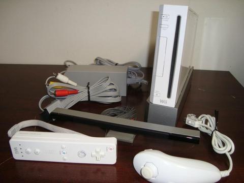nintendo wii blanco