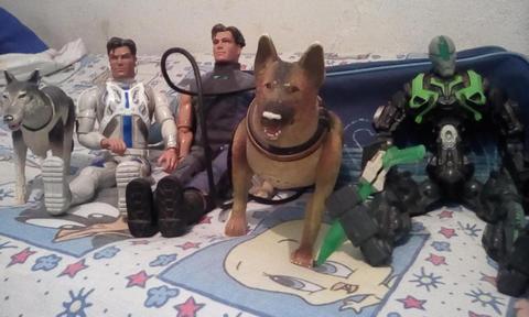 JUGUETES MAX TEEL COMBO MUÑECOS MAS MASCOTAS